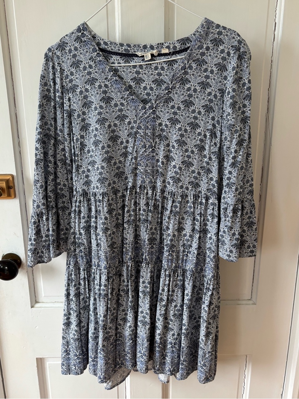 Fatface Fit & Flare Long Sleeve Dress
